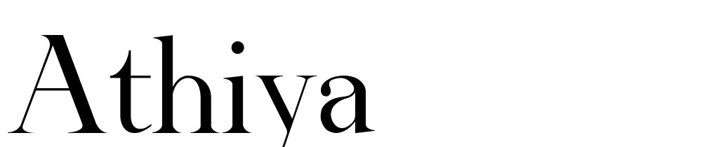 Athiya font family download free