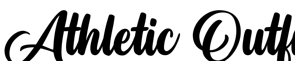 Athletic-Outfit font family download free