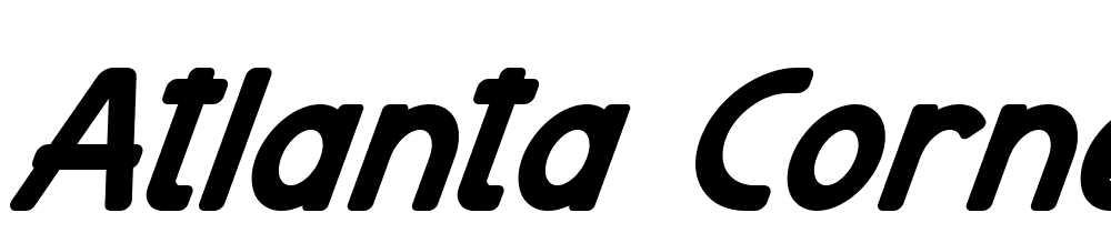 Atlanta-Corner-Demo-Italic font family download free