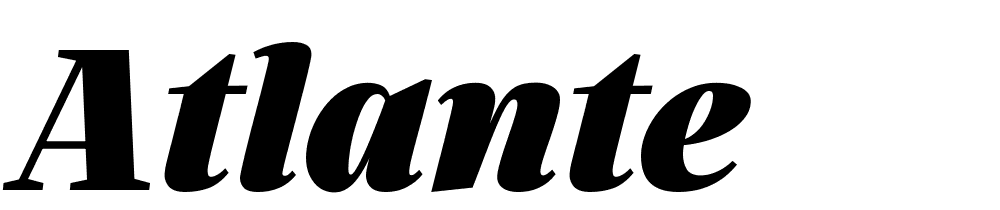 Atlante font family download free