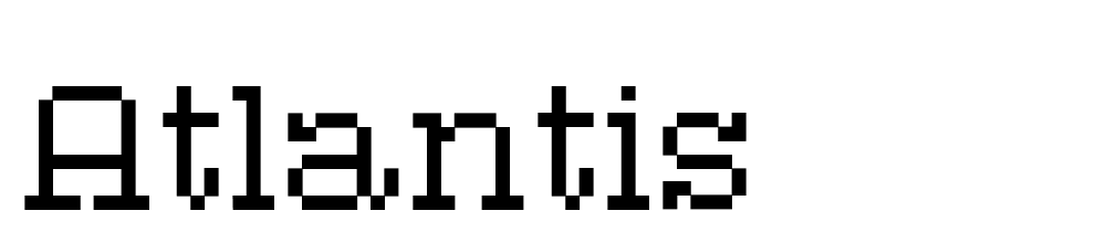 atlantis font family download free