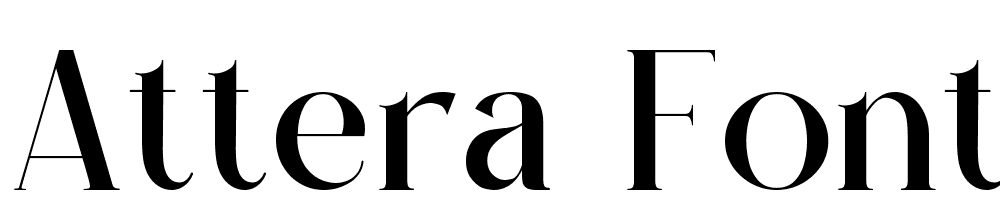 attera-font font family download free