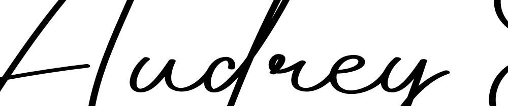 Audrey-Signature font family download free