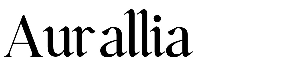 Aurallia font family download free