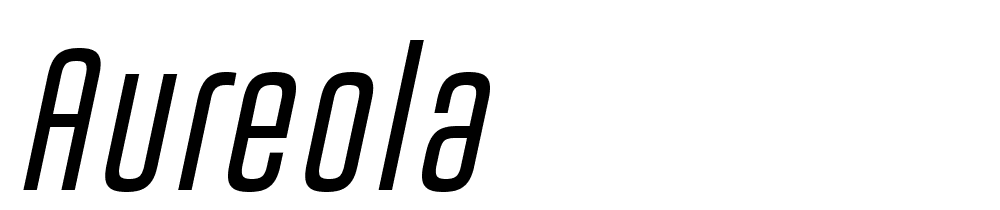 aureola font family download free