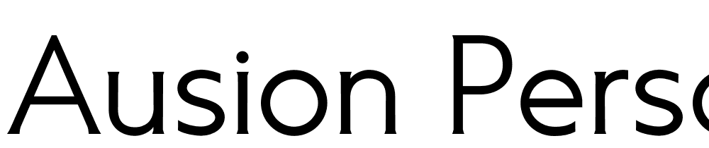 Ausion-Personal-Use font family download free