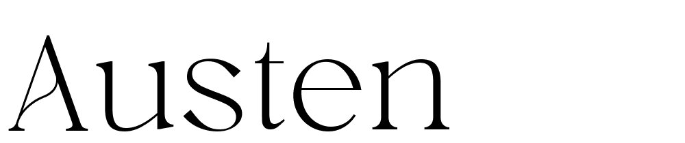 Austen font family download free