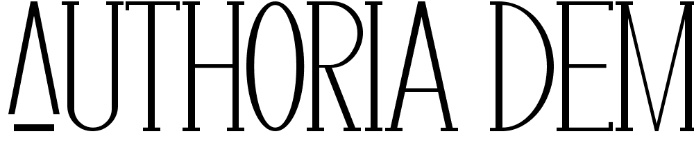 Authoria-Demo font family download free