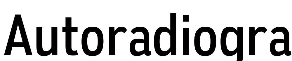 AutoradiographicRg-Regular font family download free