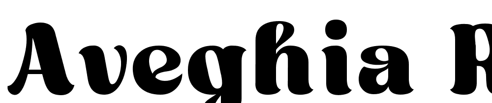 Aveghia-Regular font family download free