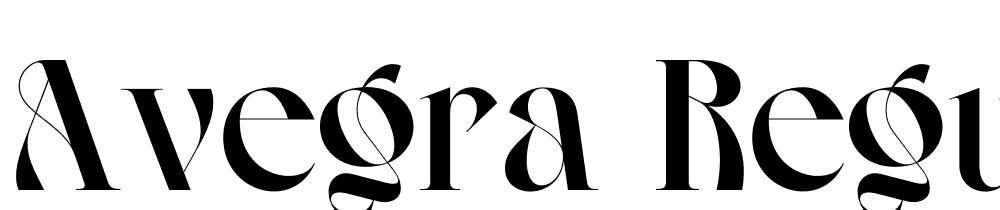 Avegra-Regular font family download free