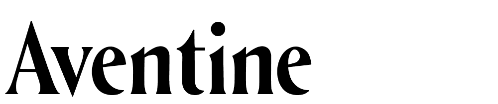 Aventine font family download free