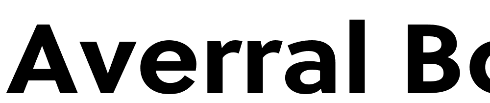 Averral-Bold font family download free