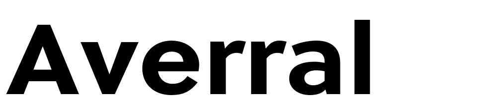 averral font family download free