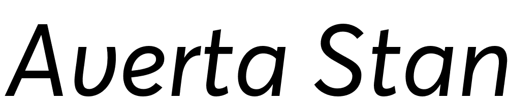 Averta Standard font family download free