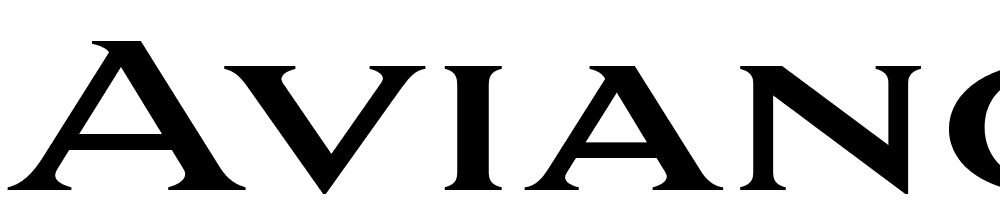 Aviano-Serif-Bold font family download free