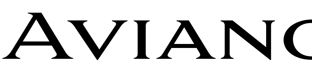 Aviano-Serif-Regular font family download free