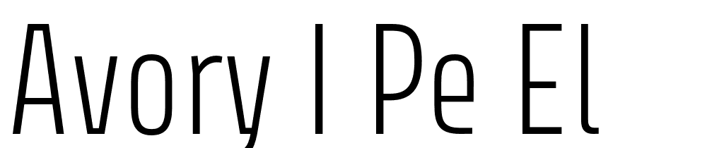 Avory-I-PE-El font family download free