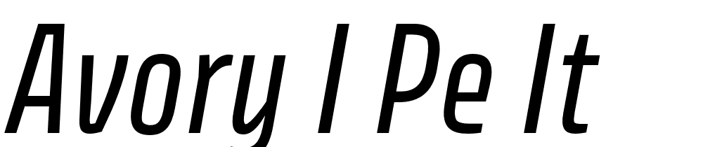 Avory-I-PE-It font family download free