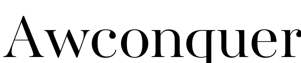 AWConqueror-Std-Didot font family download free