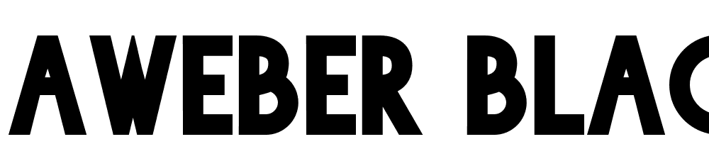 Aweber-Black font family download free