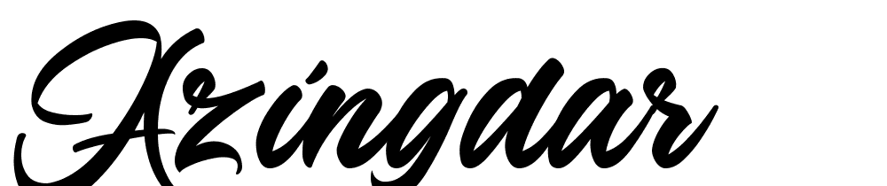 Azingdar font family download free