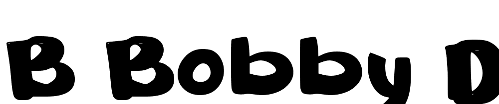 b_bobby_donut font family download free