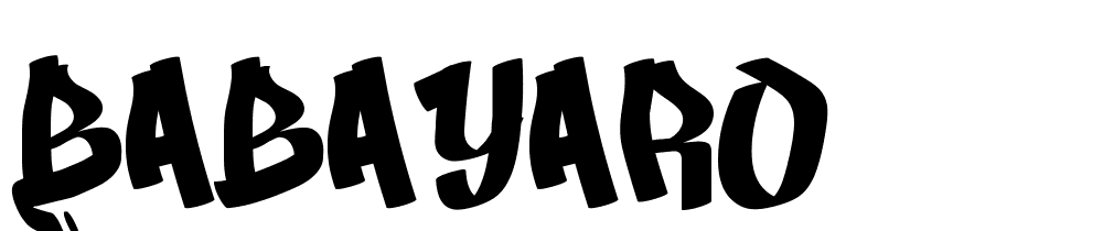 Babayaro font family download free