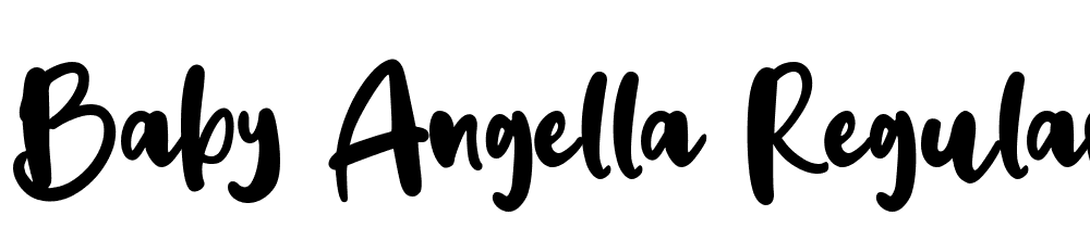 Baby-Angella-Regular font family download free