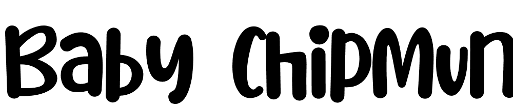 baby-chipmunk font family download free