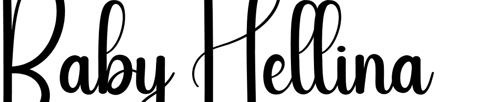 Baby-Hellina font family download free