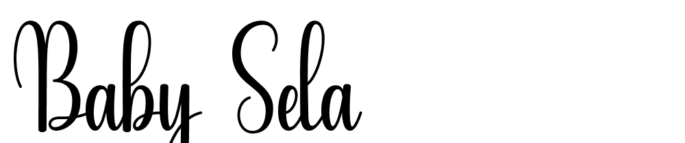 Baby-Sela font family download free