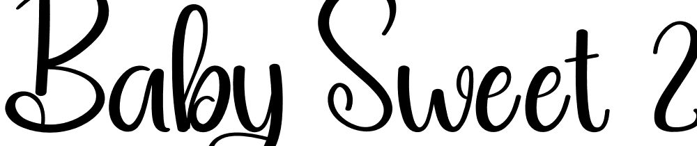 baby-sweet-2 font family download free