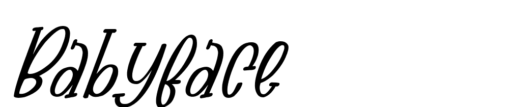 babyface font family download free