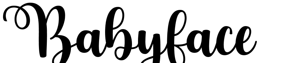 Babyface font family download free