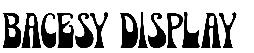 bacesy_display font family download free