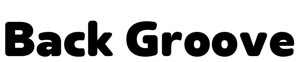 Back-Groove-Regular font family download free