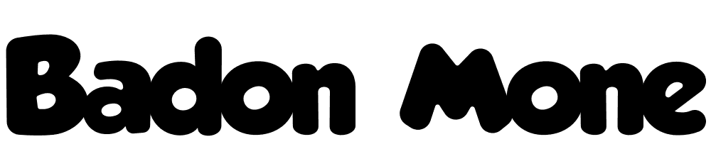 badon_mone font family download free