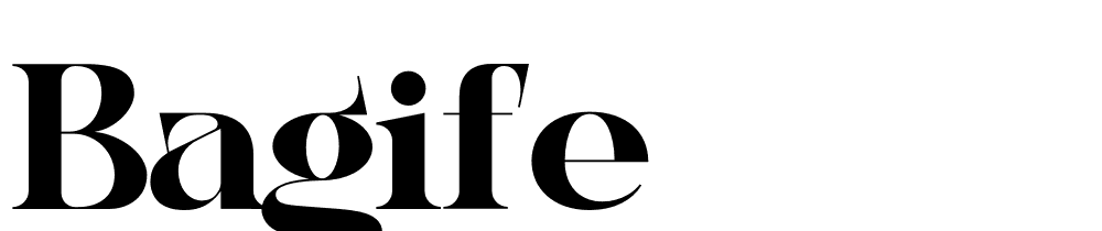 bagife font family download free