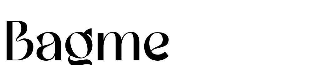 bagme font family download free