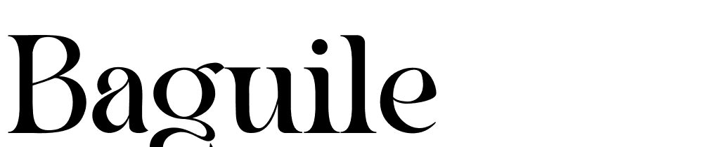 baguile font family download free