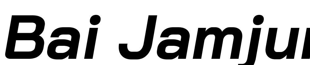 Bai-Jamjuree-Bold-Italic font family download free