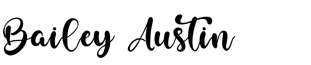 Bailey Austin font family download free