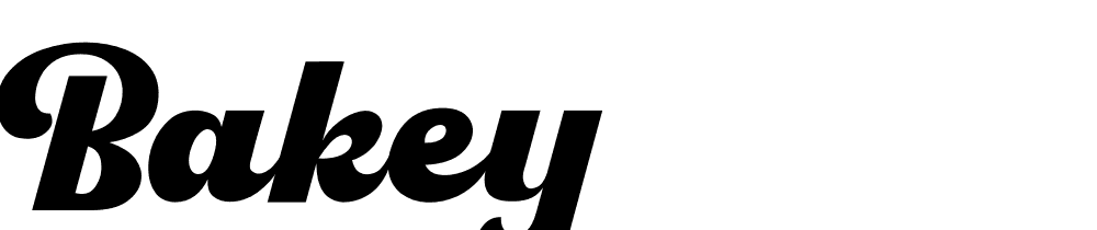 Bakey font family download free