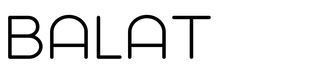 balat font family download free