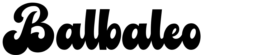 Balbaleo font family download free