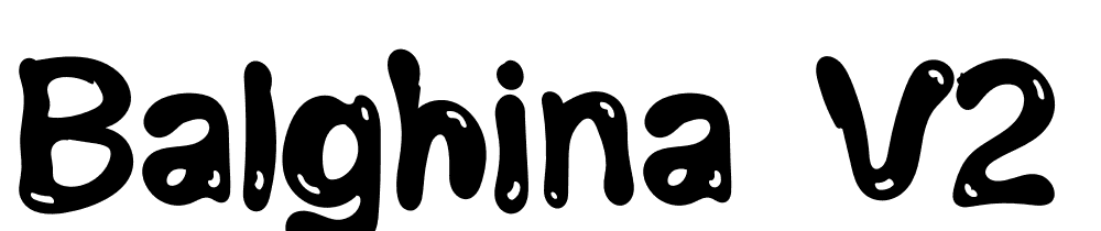 BALGHINA-V2-Demo font family download free