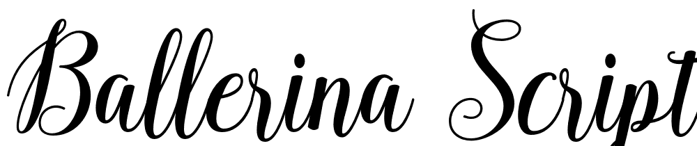 ballerina-script-95057 font family download free