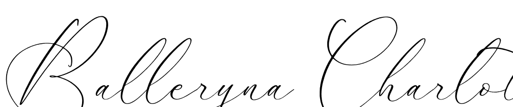 Balleryna Charlote font family download free