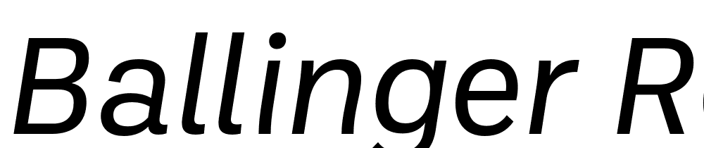 Ballinger-Regular-Italic font family download free